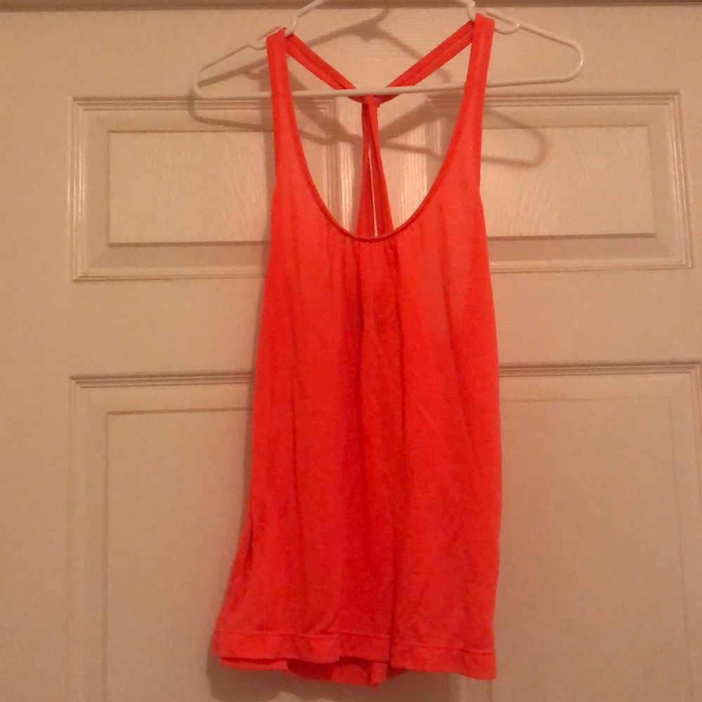 Orange tank top